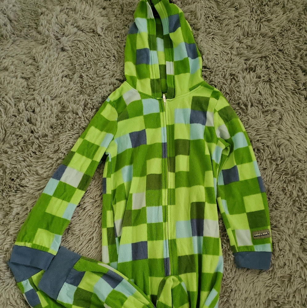 Mine craft pajamas